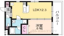 クオリア花園間取り図面