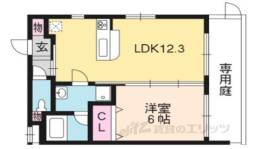 クオリア花園間取り図面