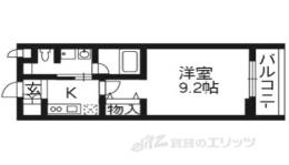 ベラジオ京都駅東２間取り図面