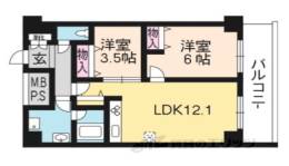 EAST GATE京都間取り図面
