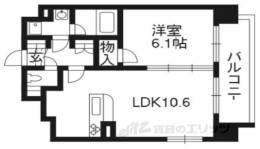 プレサンス京大前間取り図面