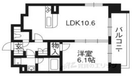 プレサンス京大前間取り図面