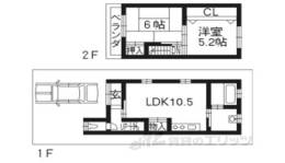 貸家間取り図面