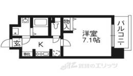 エスライズ京都河原町間取り図面