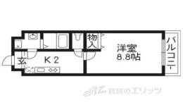 ビラ・アペックス京都和間取り図面