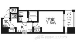 フェミネンス御所西間取り図面