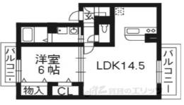 ラ・プリマベーラＢ棟間取り図面