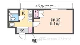 ハイツ宮の森２番館間取り図面