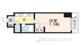 シャン・ド・フルール竹村間取り図面