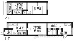 貸家間取り図面