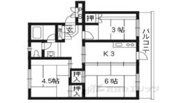 久御山団地9号棟間取り図面
