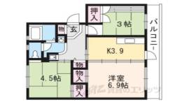 久御山団地12号棟間取り図面