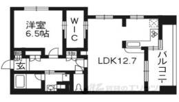 イーグルコート三条室町間取り図面