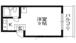 サンライズ嵯峨C-7間取り図面