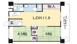 桃山南団地１号棟間取り図面
