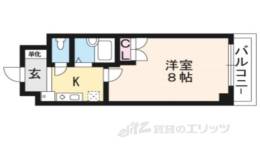メルディアキューブ桃山間取り図面