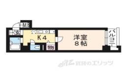 セレッソコート京都御所西間取り図面