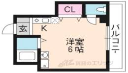 ＰＵＡＫＡＩ西七条間取り図面