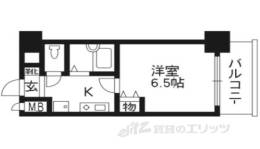リーガル京都河原町302間取り図面