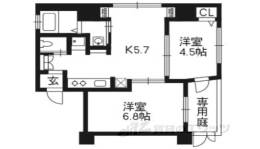 プリオーレ京都駅前間取り図面