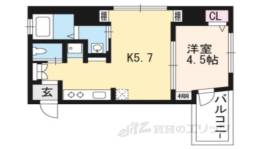 プリオーレ京都駅前間取り図面