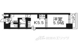 ｴｽﾘｰﾄﾞ四条河原町間取り図面