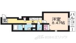 アムールグランデ嵐山間取り図面