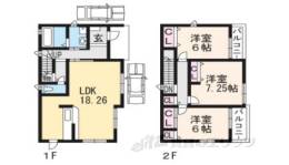 貸家間取り図面