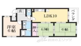 アルテ上桂間取り図面