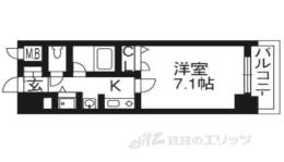 ベラジオ五条烏丸間取り図面