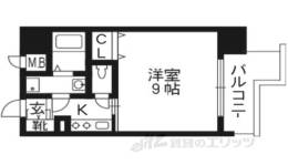 ベラジオ四条烏丸間取り図面