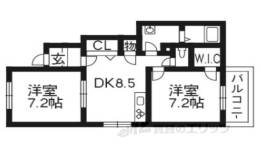 ファミーユ千本間取り図面