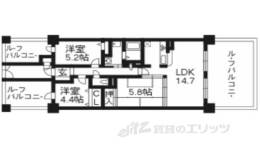 ライオンズマンション西院間取り図面