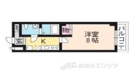 フラッティ壬生坊城間取り図面