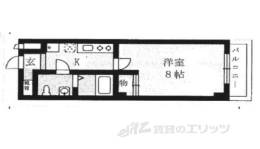 フラッティ壬生坊城間取り図面
