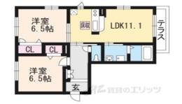 シャーメゾン下角田間取り図面