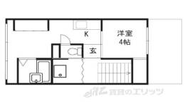 御所南ｃｏｕｒｔ２間取り図面