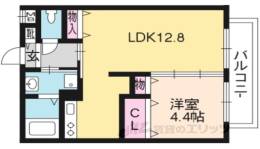 ティアレ長岡京間取り図面
