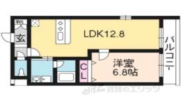 シルクシティ御所西間取り図面