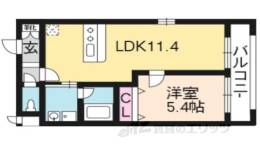 シルクシティ御所西間取り図面