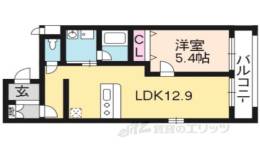 シルクシティ御所西間取り図面