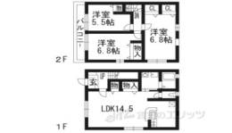 貸家間取り図面