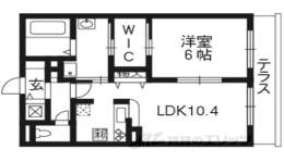 マーレフィールド１間取り図面
