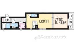 ヴィラフルール北山間取り図面