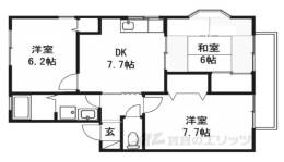 ユーハウス椎原間取り図面