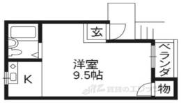 大将軍ハイツ間取り図面