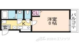 アークリード二条城北間取り図面