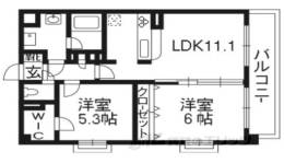 プレサンス京大前間取り図面
