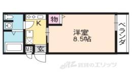 エム’ズ三条油小路間取り図面