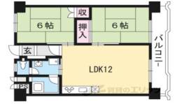 京都四条グランドハイツ間取り図面